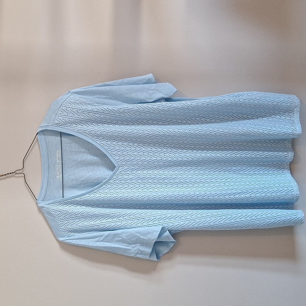 Light blue v-neck tshirt